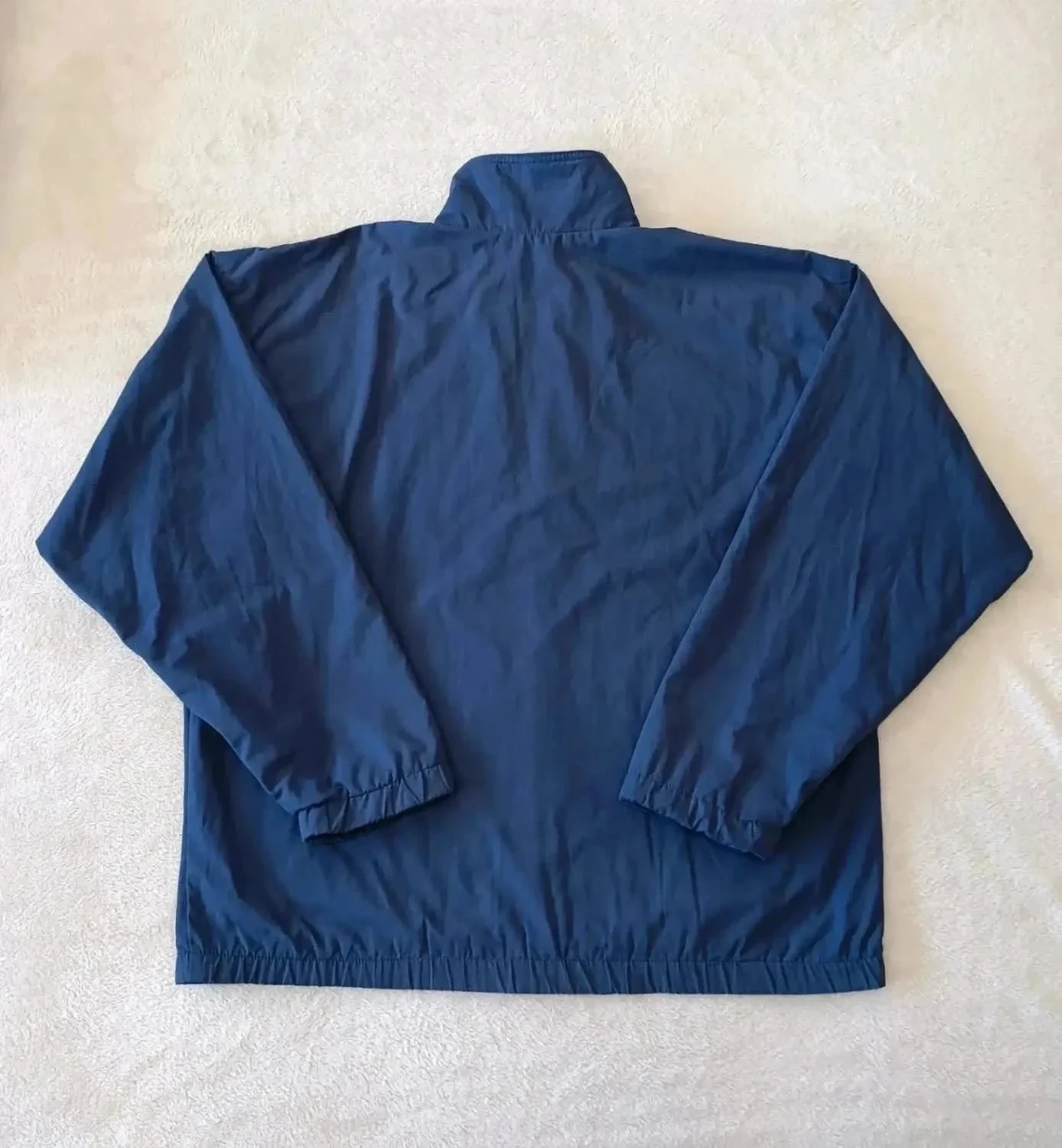 Navy blue Adidas vintage 90s jacket Size D7 F186 (L) – photo 3